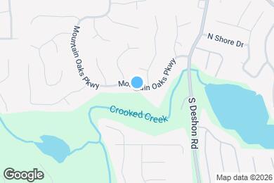Map image of the property - 765 Mountain Oaks Pkwy