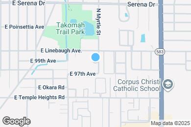 Map image of the property - 9902 N Myrtle St