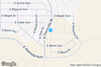 Map image of the property - 257 S Uriah St