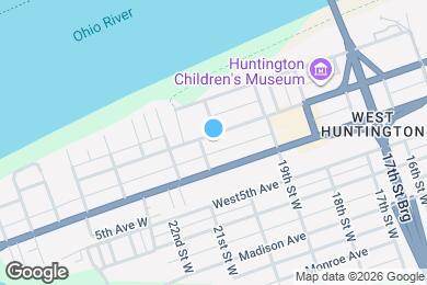 Map image of the property - 2005 Washington Ave