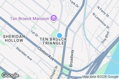 Map image of the property - 53 ten broeck st