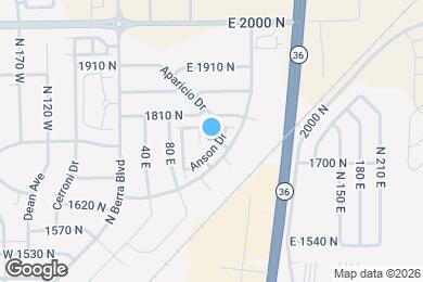 Map image of the property - 1759 Anson Dr
