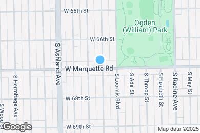 Map image of the property - 1434 W Marquette Rd