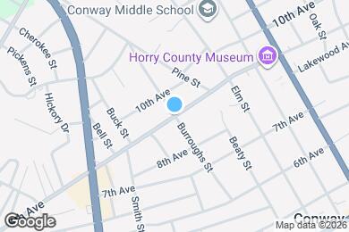 Map image of the property - 1400 9th Ave