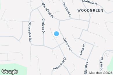 Map image of the property - 5013 Brassfield Dr