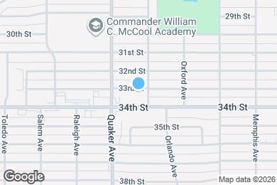 Map image of the property - 4305 33rd St