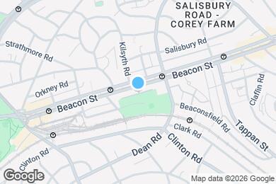 Map image of the property - 1803 Beacon St