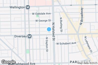 Map image of the property - 814 W Diversey Pky