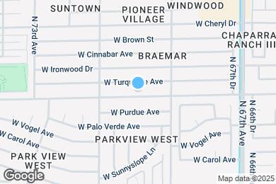 Map image of the property - 6958 W Mountain View Rd
