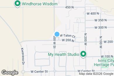 Map image of the property - 225 N Falcon Ct