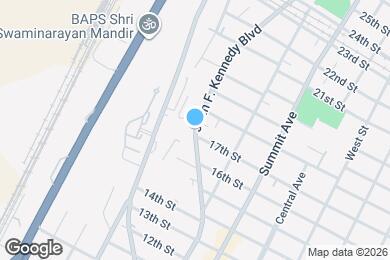 Map image of the property - 1721 John F. Kennedy Blvd