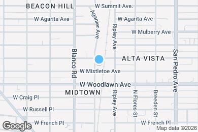 Map image of the property - 810 Aganier Ave