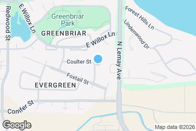 Map image of the property - 1330 Coulter St