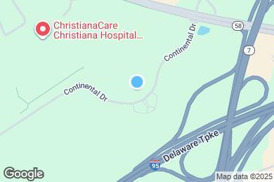 Map image of the property - Furnished Studio-Newark - Christiana -Wilmington