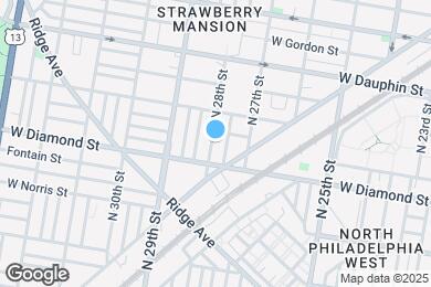 Map image of the property - 2125 N 28th St