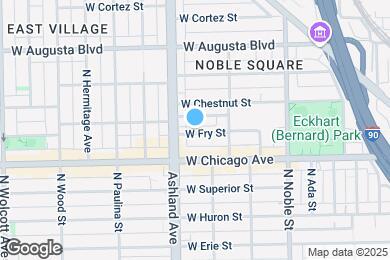 Map image of the property - 1538 W Fry St