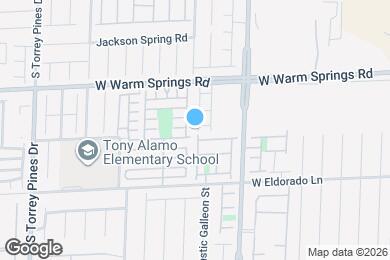 Map image of the property - 7393 San Pablin St