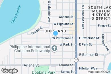 Map image of the property - 325 W Patterson St