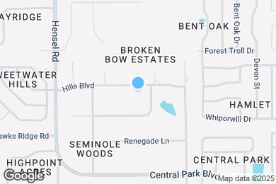 Map image of the property - 628 Hills Blvd