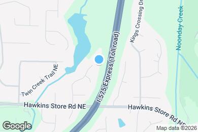 Map image of the property - 4372 Lakeside Hills Way NE