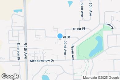 Map image of the property - 16203 Fox Ct