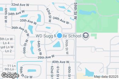 Map image of the property - 6101 37th Ave W