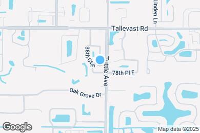 Map image of the property - 3829 78th Ave Cir E