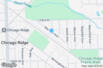 Map image of the property - 6047 Marshall Ave