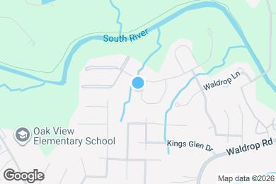 Map image of the property - 3483 Waldrop Trail