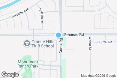 Map image of the property - 3505 Crevice Way