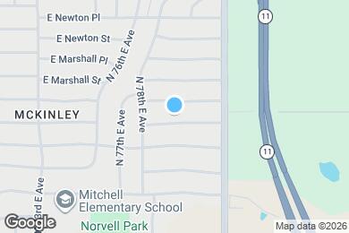 Map image of the property - 7835 E King Pl