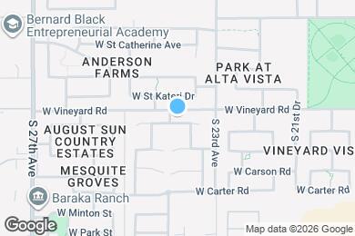 Map image of the property - 2332 W Darrel Rd