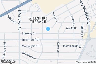 Map image of the property - 515 Blakeley Dr