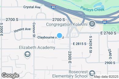 Map image of the property - 2258 E Claybourne Ave