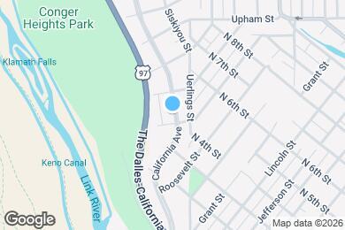 Map image of the property - 1010 California Ave