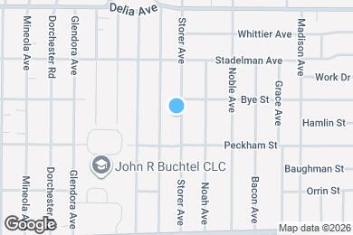 Map image of the property - 510 Storer Ave