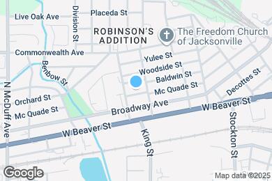 Map image of the property - 2157 Mc Quade St