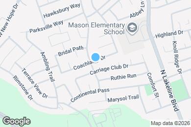Map image of the property - 1404 Carriage Hills Trl