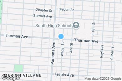 Map image of the property - 507 Thurman Ave