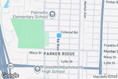 Map image of the property - 6312 Lake Ave