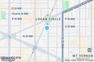 Map image of the property - 1320 13th St NW