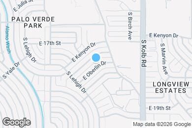 Map image of the property - 6917 E Oberlin Dr