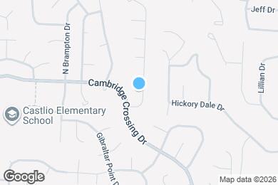 Map image of the property - 733 Pecan Hill Dr