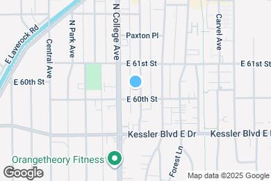 Map image of the property - 6012 Carrollton Avenue