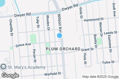 Map image of the property - 4708 Wilson Ave