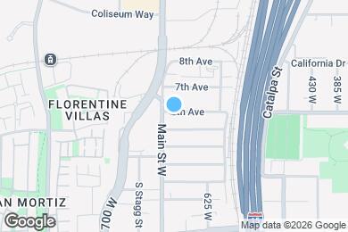 Map image of the property - 683 6th Ave