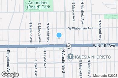 Map image of the property - 1621 N McVicker Ave