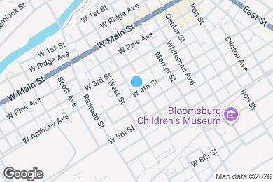 Map image of the property - 215 W 4th St