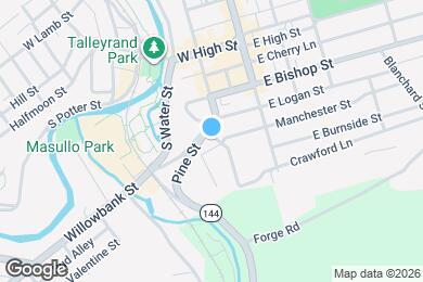 Map image of the property - 320 Pine St