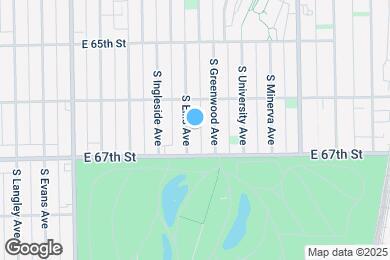 Map image of the property - 6633 S Ellis Ave